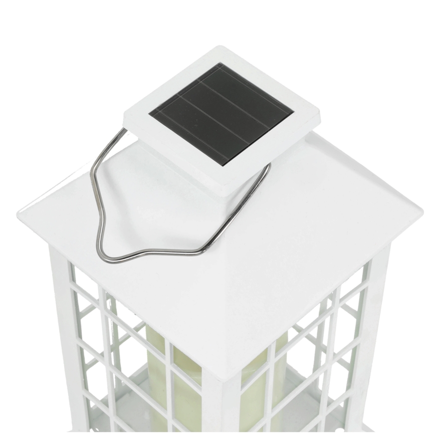 LED Lámpara colgante solar LED/0,02W/1,2V 1xAA 2700K IP44 200 mAh blanco