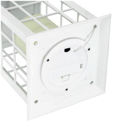 LED Lámpara colgante solar LED/0,02W/1,2V 1xAA 2700K IP44 200 mAh blanco