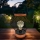 LED Lámpara de mesa decorativa LED/3xAA negro/cobre