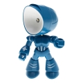 LED Lámpara de mesa LED/0,06W/3xLR41 robot azul