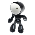 LED Lámpara de mesa LED/0,06W/3xLR41 robot negra