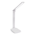 LED Lámpara de sobremesa táctil regulable con puerto USB REMUS LED/5W/230V blanca