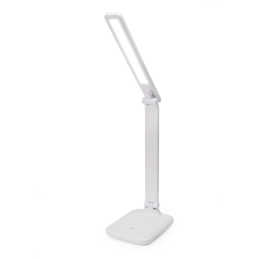 LED Lámpara de sobremesa táctil regulable con puerto USB REMUS LED/5W/230V blanca