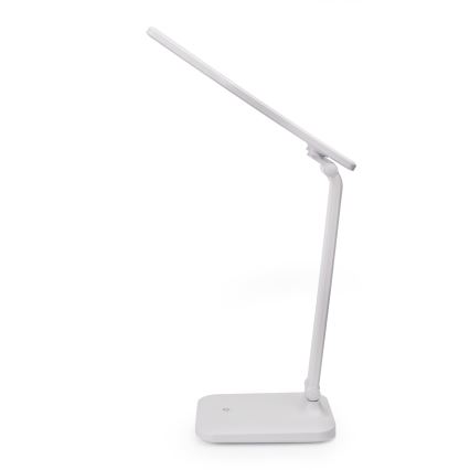 LED Lámpara de sobremesa táctil regulable con puerto USB REMUS LED/5W/230V blanca