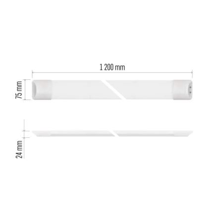 LED Lámpara fluorescente MINO LED/40W/230V 4000K 120 cm