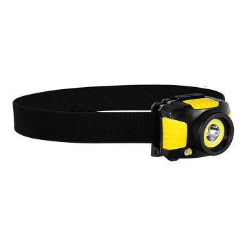 LED Linterna frontal 2xLED/5W/3xAAA + LED/3W