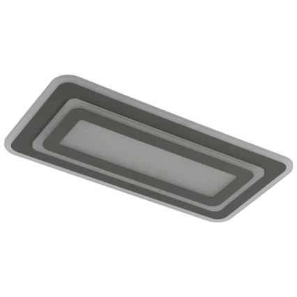 Luminaria de techo LED regulable LED/85W/230V 3000-6500K gris + mando a distancia