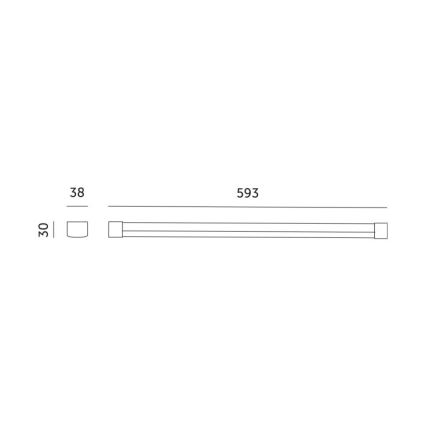 Lámpara LED para cultivo de plantas GROWLY LED/9W/230V blanca