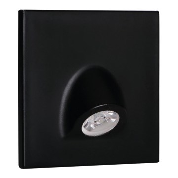 LED Luz nocturna MEFIS LED/0,7W/12V 3000 K color negro