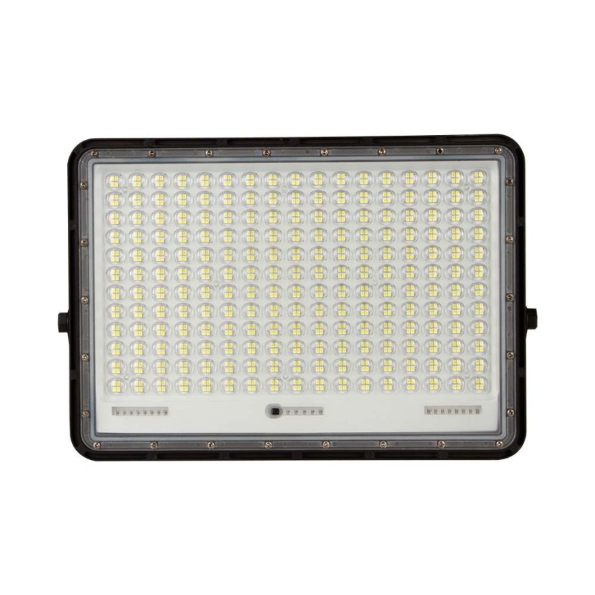 LED Proyector solar de exterior LED/30W/3,2V 4000K negro IP65 + control remoto