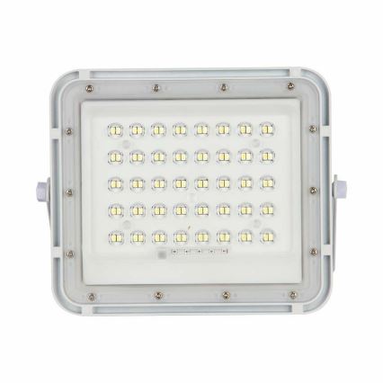 Proyector LED solar regulable para exterior LED/6W/3,2V IP65 4000K 5000 mAh blanco + mando a distancia