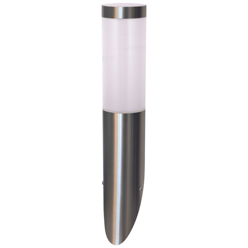 Aplique de pared LED regulable para exterior LIVIA 1xE27/6W/230V 2700-6500K Wi-Fi IP44 plateado