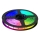 LED RGB Tira regulable LED/12,5W/230V 5 m + control remoto