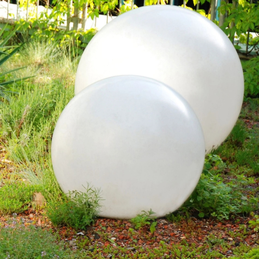 LED RGBW Lámpara solar BALL LED/3,7V 1500 mAh diá. 50 cm IP65 + control remoto