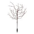 LED RGBW Lámpara solar TREE LED/0,1W/1,2V 600 mAh IP44 marrón