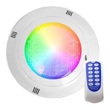 LED RGBW Luminaria para piscina LED/45W/12V IP68 + mando a distancia