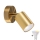 LED RGBW regulable, foco de pared orientable GOLDIE 1xGU10/4,8W/230V 3000K acabado dorado + mando a distancia