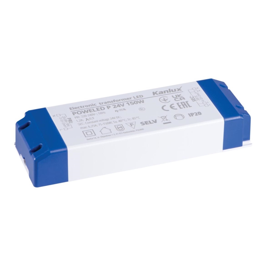 LED Transformador electrico 150W/24V