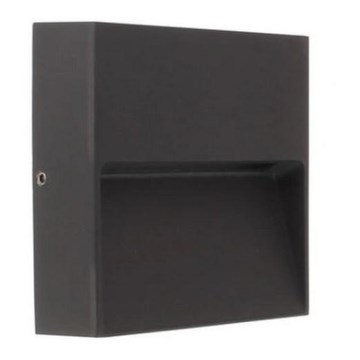 LED2 - Aplique para exterior LED STEP ON LED/3W/230V antracita IP54