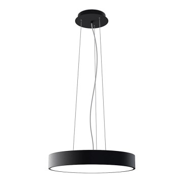 LED2 - Lámpara colgante LED con cable MONO SLIM, 30W/230V, 3000K/4000K, diámetro 40 cm, negra