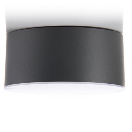 LED2 - Lámpara de techo LED BUTTON LED/17W/230V antracita