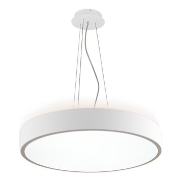LED2 - Lámpara LED colgante ROTO LED/48W/230V 2700K/3300K/4000K IP40 blanco diá. 40 cm