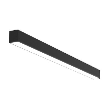 LED2 - Luminaria de techo LED NOLI LED/40W/230V 3000/3500/4000K 120 cm negra
