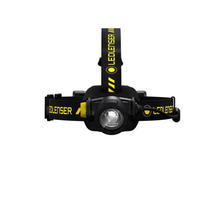 Ledlenser H7R WORK - linterna frontal recargable LED regulable, 4800 mAh, IP67, 1000 lm, 60 h, negra