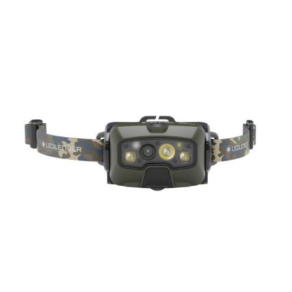 Ledlenser HF8R Core RGB - LED linterna frontal recargable regulable LED/3700 mAh IP68 1600 lm 90h verde