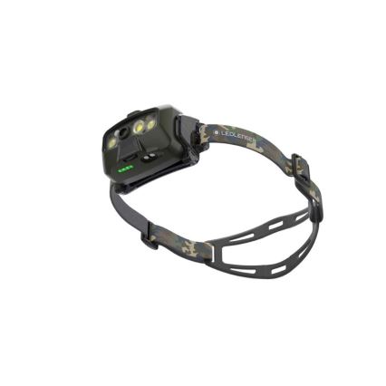 Ledlenser HF8R Core RGB - LED linterna frontal recargable regulable LED/3700 mAh IP68 1600 lm 90h verde