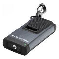 Ledlenser K4R GRAY - linterna de bolsillo LED recargable y regulable, batería 180 mAh, protección IP2X, 120 lm