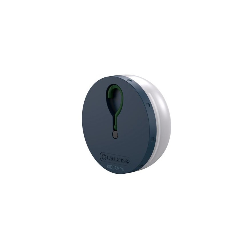 Ledlenser KIDCAMP6 DINO - Lámpara portátil LED regulable, 3x AAA, IP44, verde