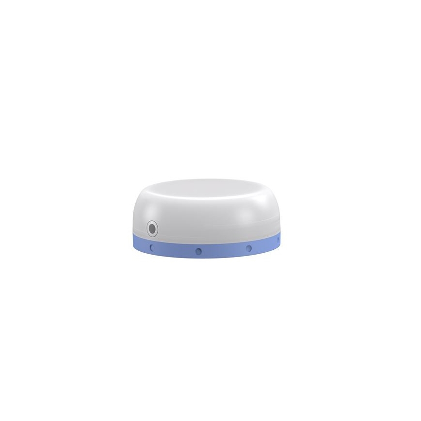 Ledlenser KIDCAMP6 RAINBOW - Lámpara LED portátil regulable, 3x AAA, IP44, azul