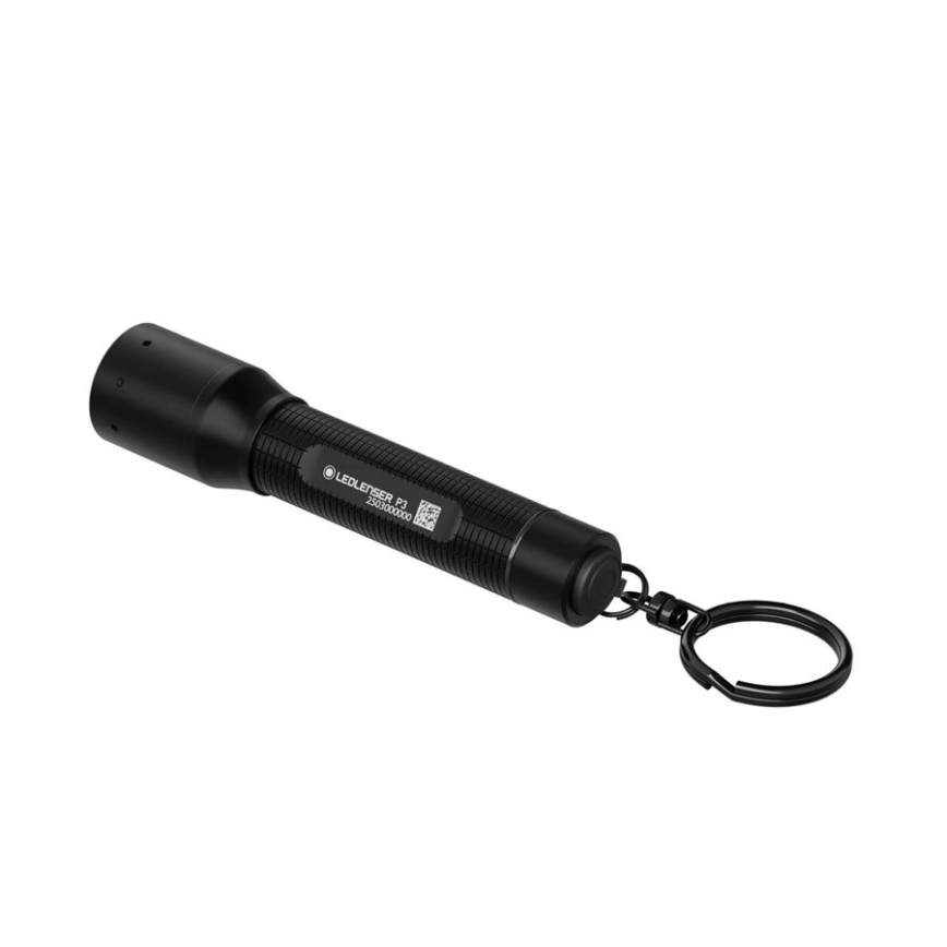 Ledlenser P3 - Linterna LED regulable, 1xAAA, IP54, 130 lm, 6,5 h, negra