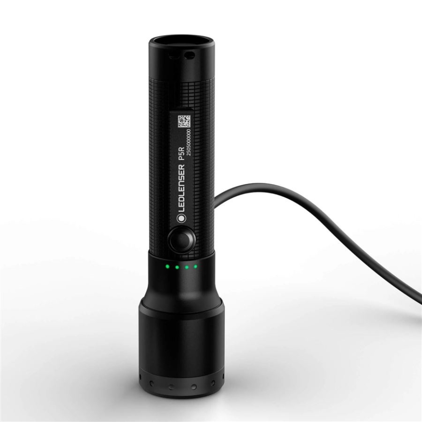 Ledlenser P5R - Linterna LED recargable y regulable LED/1xAA/700 mAh IP68 750 lm 20 h negra