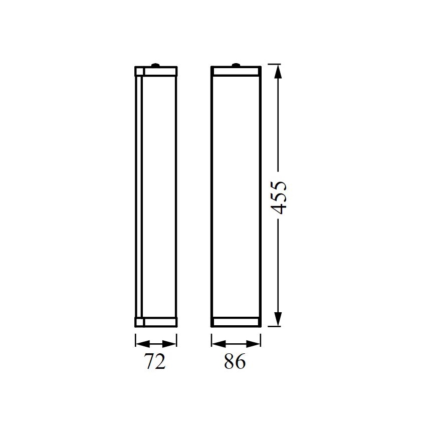 Ledvance - Aplique de baño BATHROOM CLASSIC 3xE14/12W/230V IP44