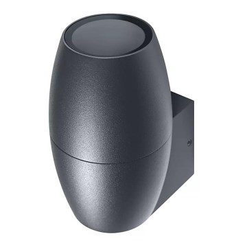 Ledvance - Aplique de exterior CANNON 1xGU10/35W/230V IP44