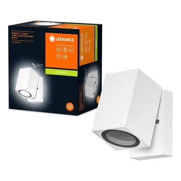 Ledvance - Aplique de pared exterior ENDURA CLASSIC 1xGU10/35W/230V IP44 blanco