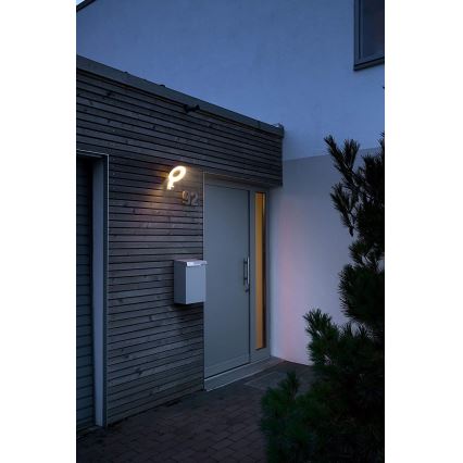 Ledvance - Aplique LED para exterior con sensor LOOP 1xLED/12W/230V IP44