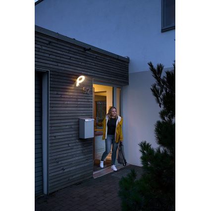 Ledvance - Aplique LED para exterior con sensor LOOP 1xLED/12W/230V IP44