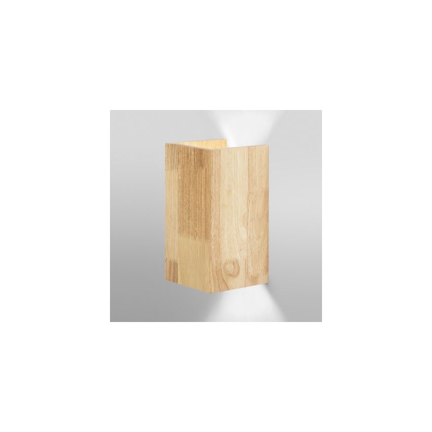 Ledvance - Aplique LED regulable SMART+ WOOD LED/12W/230V 3000-6500K Wi-Fi