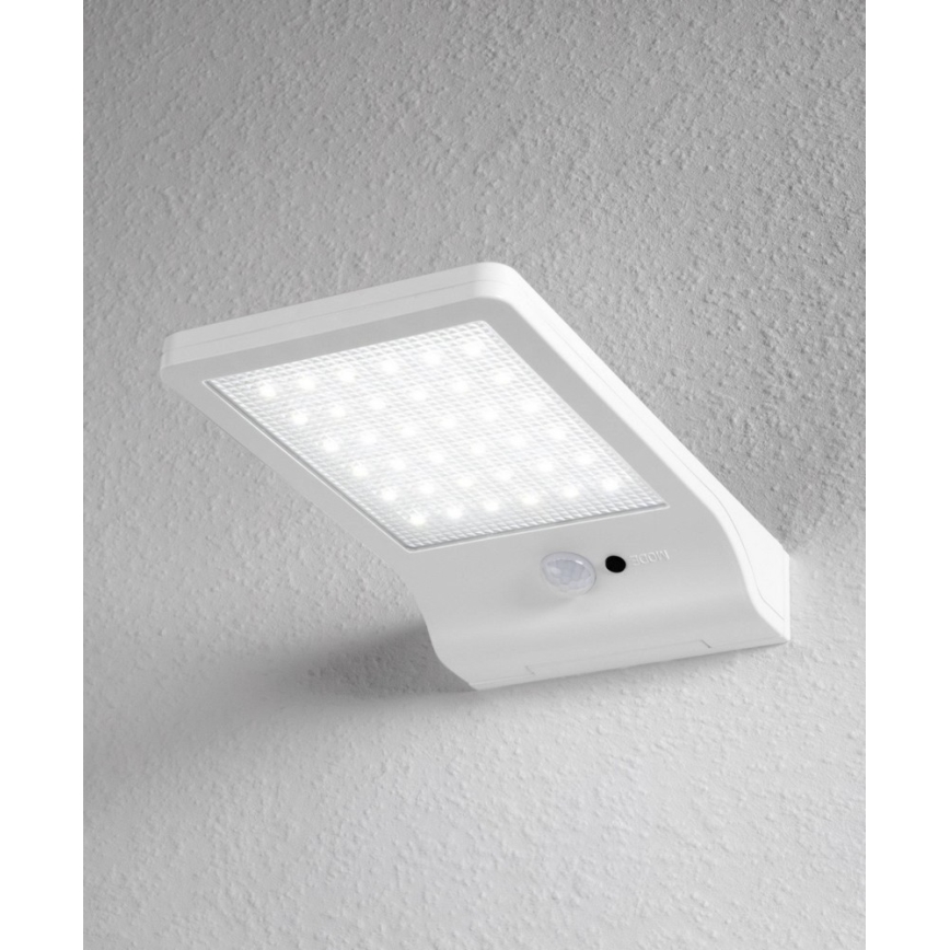 Ledvance - Aplique solar LED con sensor de movimiento y crepuscular DOORLED LED/3W/3,3V 2000 mAh IP44