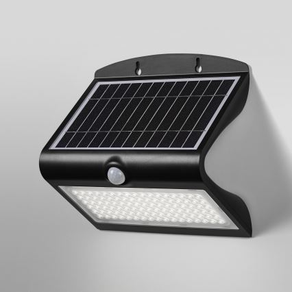 Ledvance - LED Luz solar de pared con sensor de movimiento y crepuscular MARIPOSA LED/8W/3,7V 2000 mAh IP65