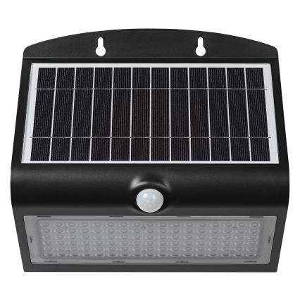 Ledvance - LED Luz solar de pared con sensor de movimiento y crepuscular MARIPOSA LED/8W/3,7V 2000 mAh IP65