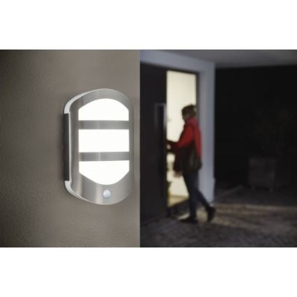Ledvance - Aplique para exterior LED PLATE LED/12W/230V IP44
