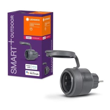 Ledvance - Enchufe inteligente de exterior SMART+ PLUG 3680W IP44