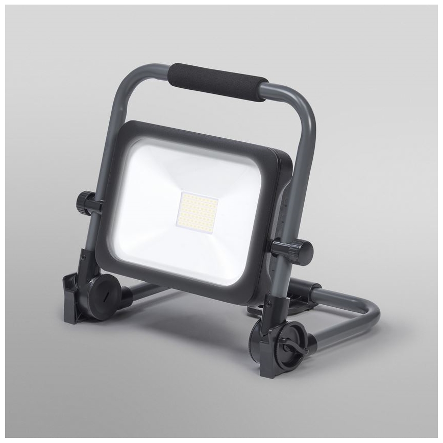 Ledvance - Proyector recargable LED regulable para exteriores WORKLIGHT BATTERY LED/30W/5V 2200 mAh IP54