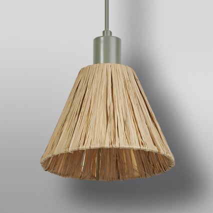 Ledvance - Lámpara colgante DECOR RAFFIA 1xE27/15W/230V rafia