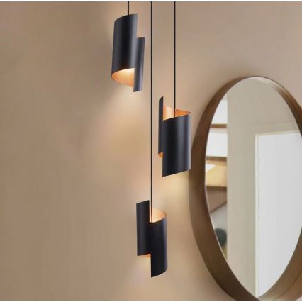Ledvance - Lámpara de araña LED regulable con cable  SMART+ DECOR 3xLED/8W/230V negro Wi-Fi