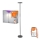 Ledvance - Lámpara de pie LED RGBW regulable SMART+ FLOOR LED/24W/230V 2700-5000K Wi-Fi